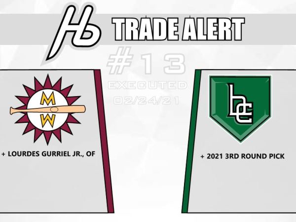 HB TRADE ALERT: Gurriel Jr.