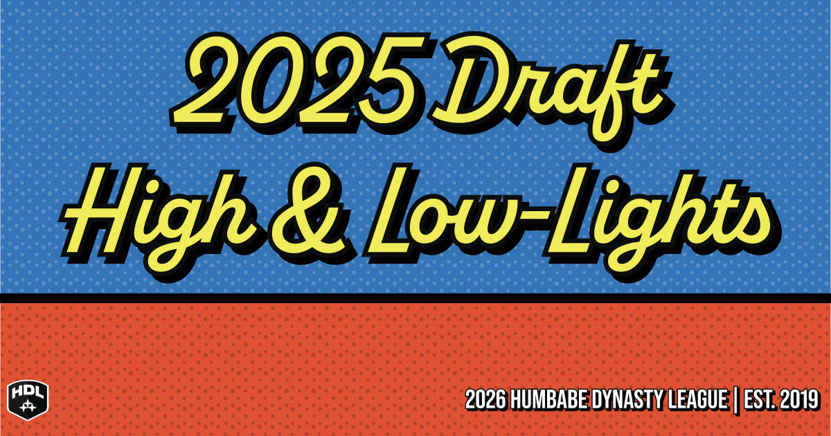 2025 Draft High & Low-Lights